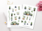 Preview: Houseplants Sticker Set